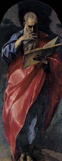 El Greco St John the Evangelist Spain oil painting art